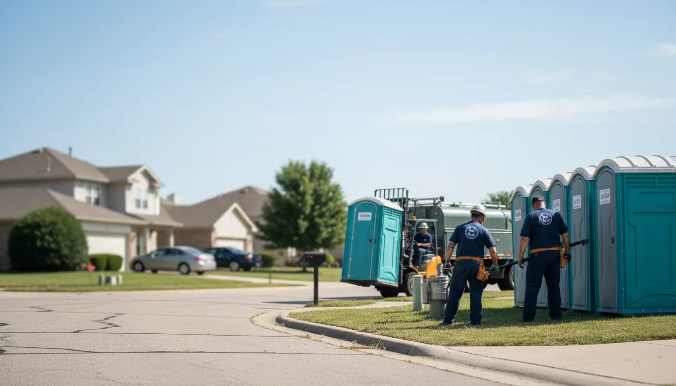 Porta Potty Rental in Gilliam, LA near me